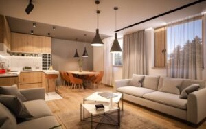 Nordic Inspired living room Design